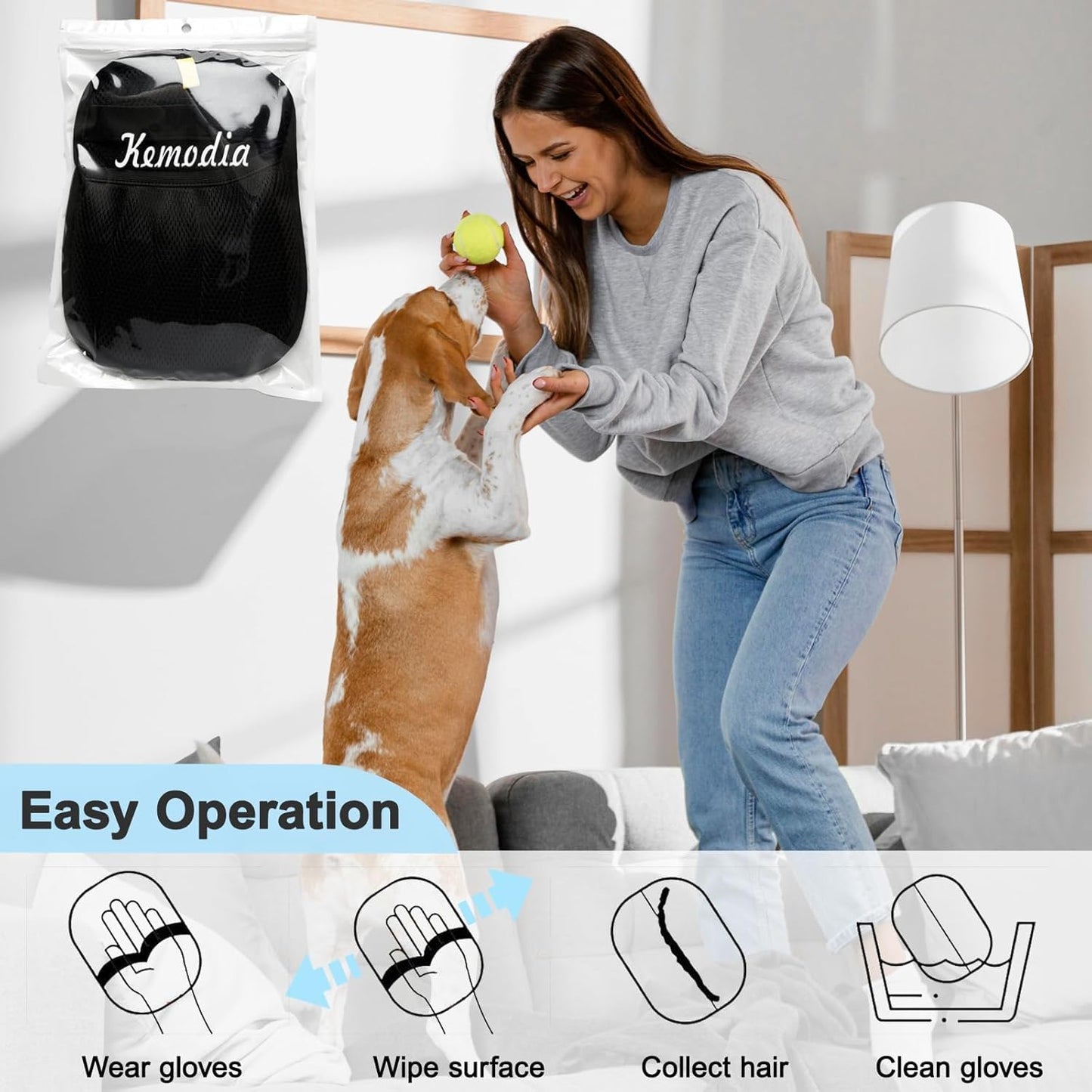 FurGone™ Pet Hair Remover Pad