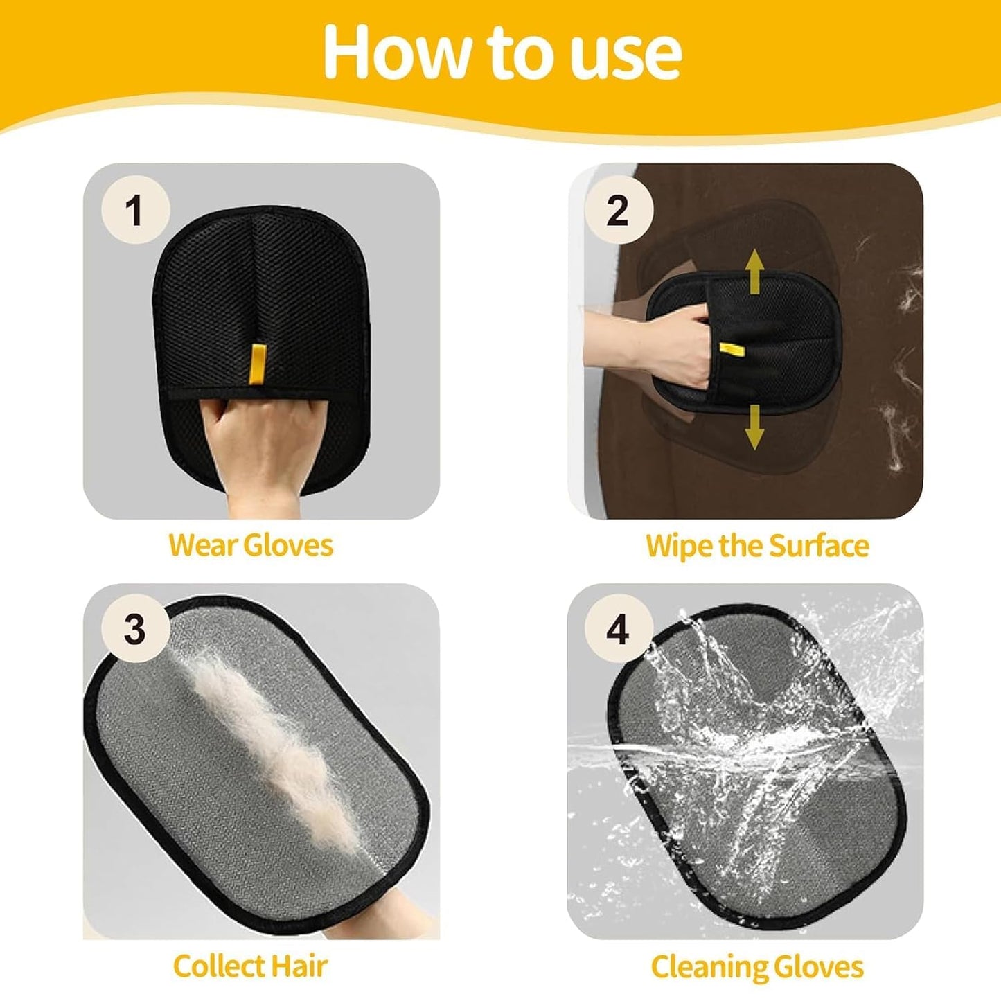 FurGone™ Pet Hair Remover Pad