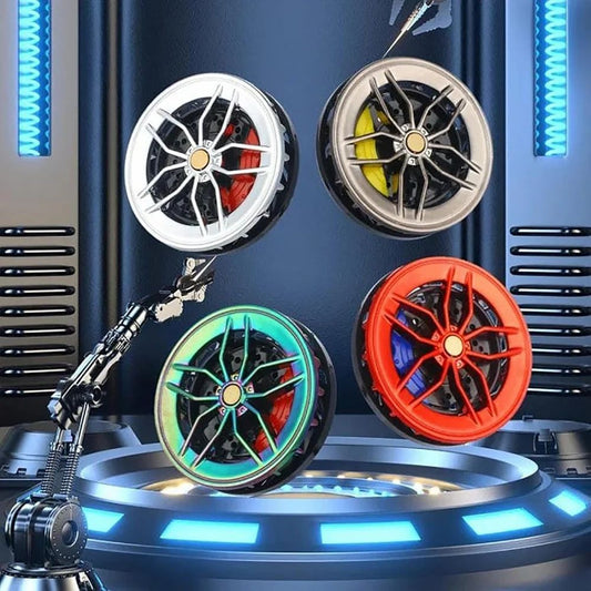 VeloSpin™ – Spinning Alloy Wheel Car Perfume